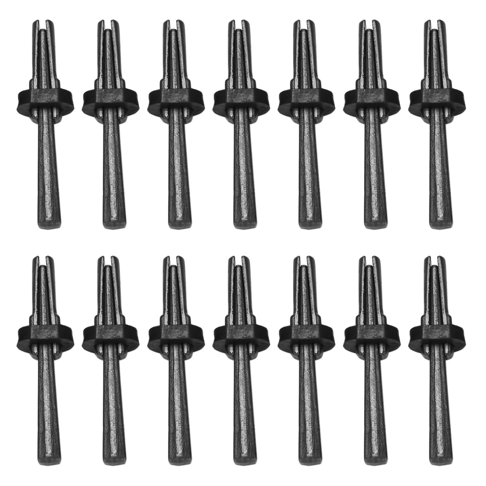 Wetpet Black 14 Set New Stone Splitter 9/16In Metal Plug And Feathers Shims Concrete Rock Splitters Hand Tool