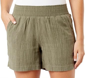 Briggs Womens Linen Blend Shorts