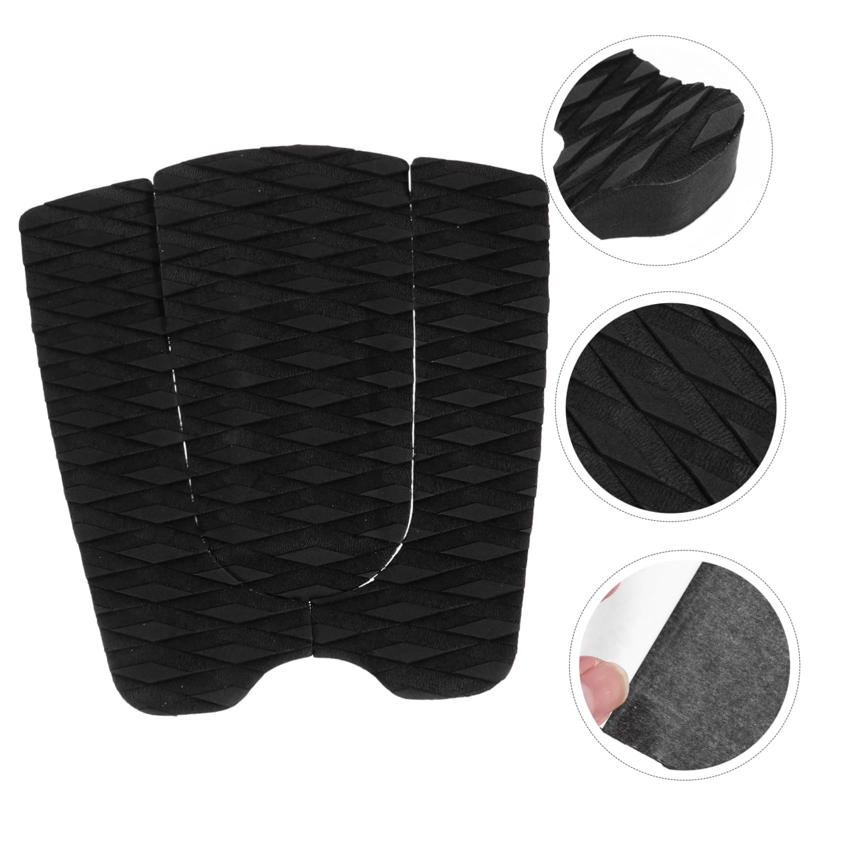 Toddmomy 6stücke Surfboard Traction Pads Anti-rutsch Eva Deck Grips Für Maximale Haftung Und Komfort Für Anfänger Und Profis Installieren