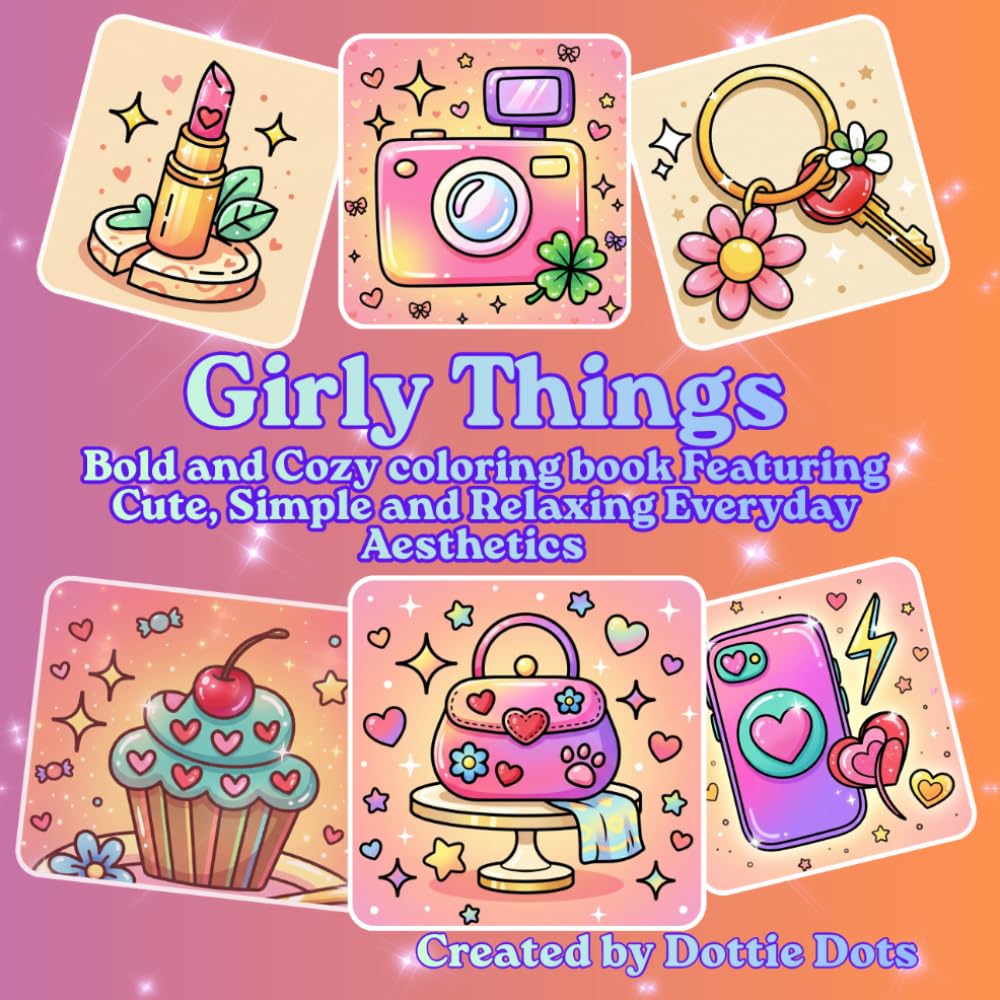 Girly Things: Bold and cozy coloring