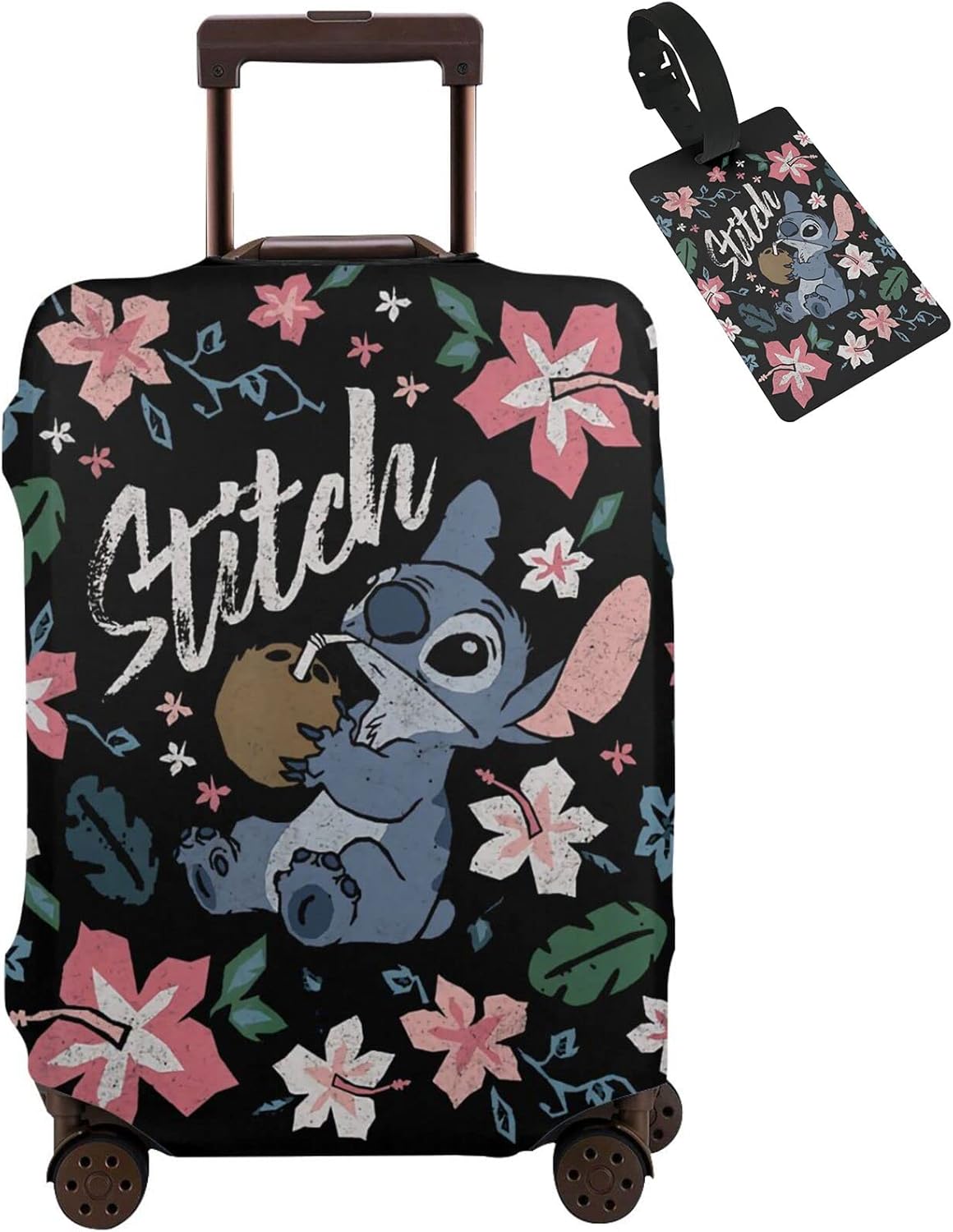 ISUNIET Protective Cover Washable Travel Suitcase Elastic