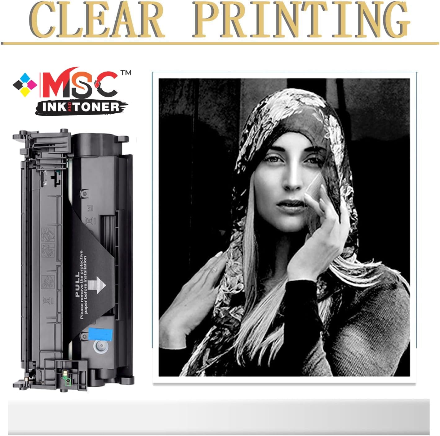MSC INK AND TONER 152X Black Compatible Toner Cartridge Laserjet