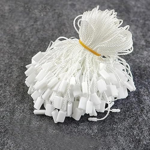 1000 unidades de etiquetas colgantes para ropa, bolsas de regalo, etiquetas de precios, zapatos, pasador de cierre a presión, sujetadores de