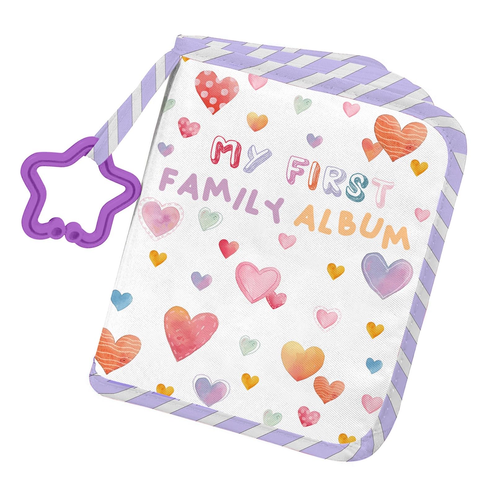 Photo Cloth Book Baby ' s My Firsts Family Album My Firsts Books of Photos Baby Memory Albums Holds 4×6 Pictures ' s Family Albums