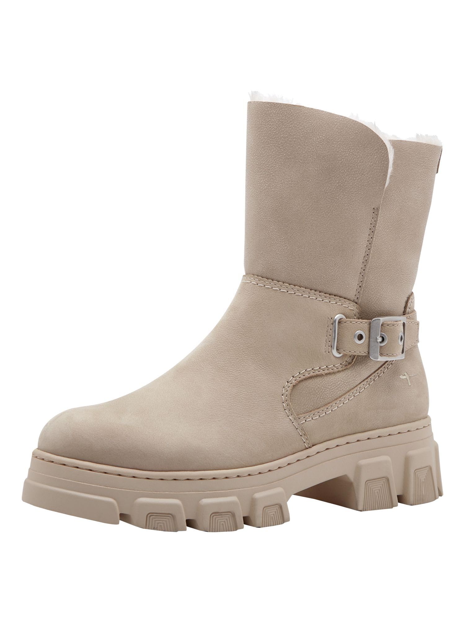 Tamaris Women's Flat Boots, Brown, 7.5 UK