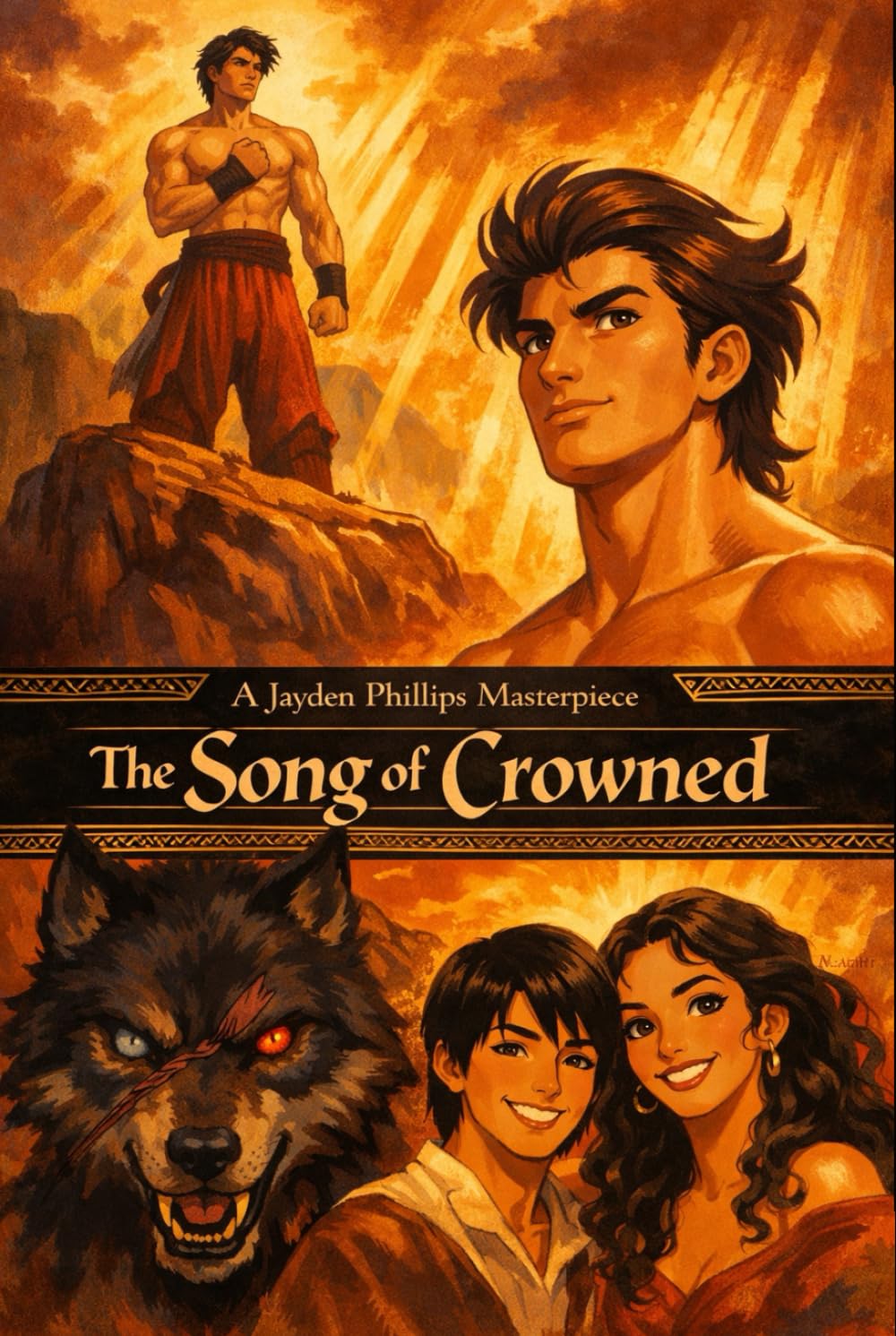 The Song of Crowned      Hardcover – Large Print, March 1, 2026