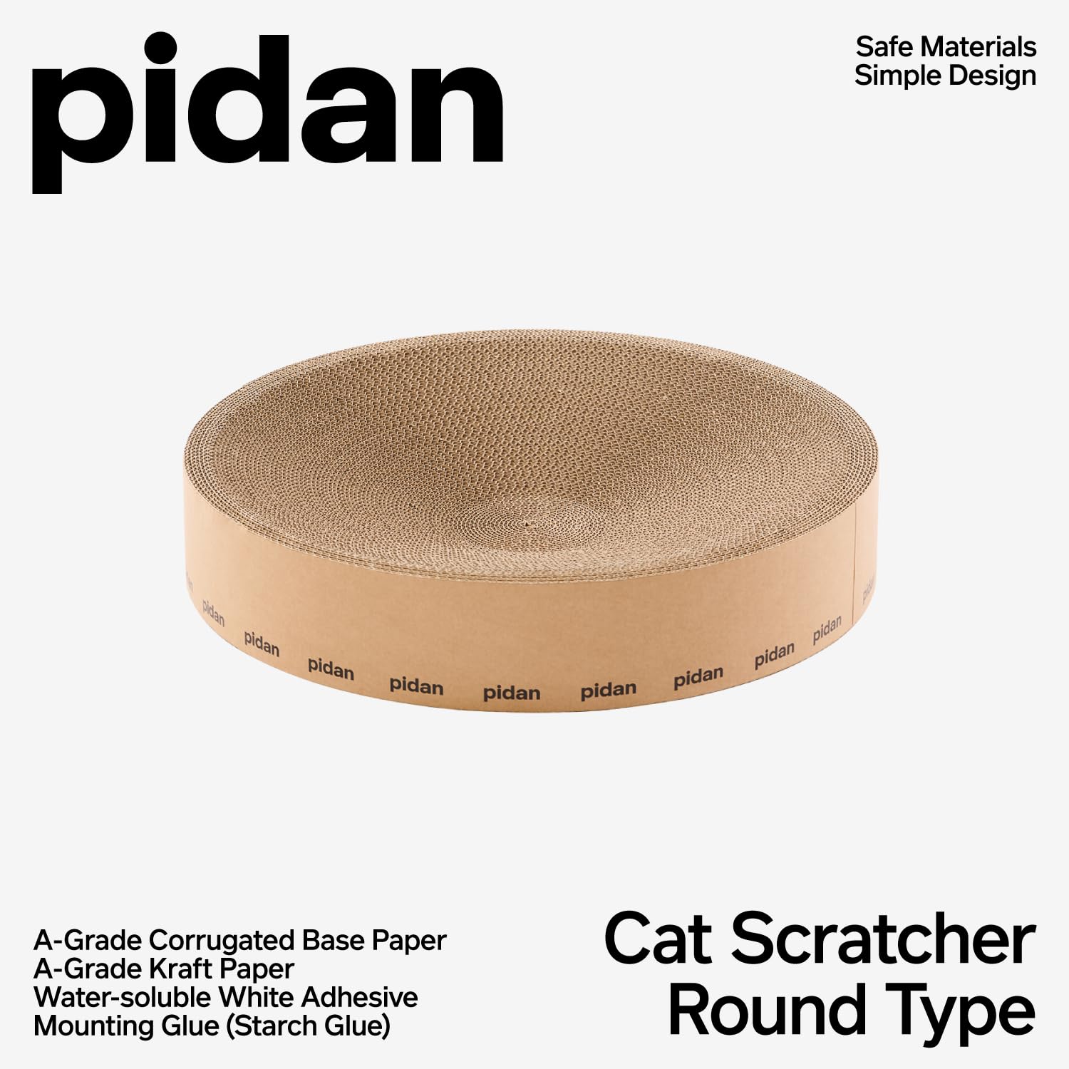 pidan Cartone tiragraffi per gatti (tipo rotondo)