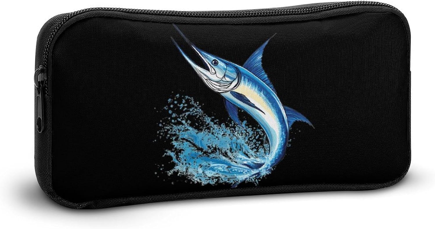 Marlin Fishes Travel Cosmetic Bag Makeup Bag image 5