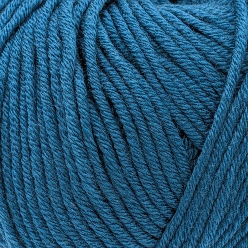 Aran-Weight 100% Superwash Fine Merino Wool Knitting and Crochet Yarn, Mulesing-Free, 5 x 50g Balls - Purely Merino Aran 3675 Dragonfly