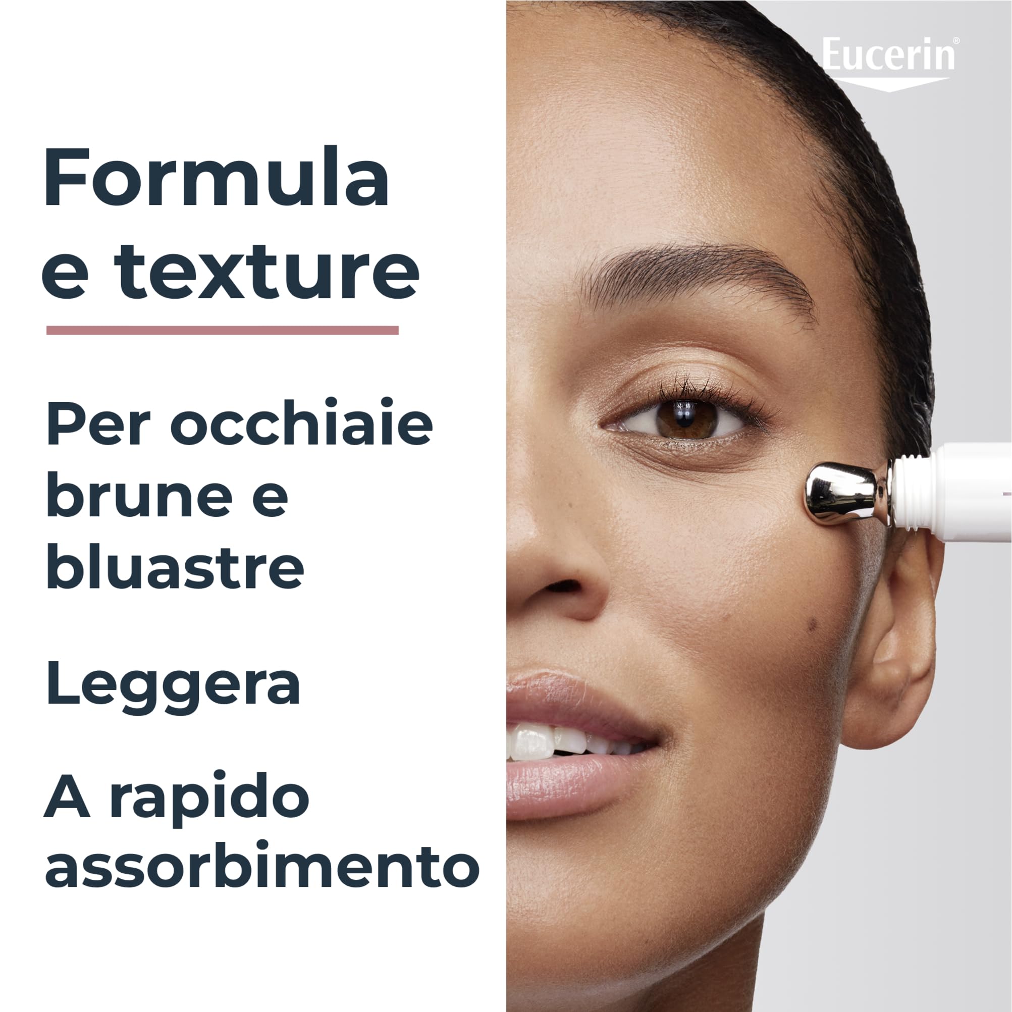 Eucerin Anti-Pigment Contorno Occhi Illuminante Correttore Occhiaie 15 ml, Crema contorno occhi per uno sguardo luminoso, Crema occhiaie brune e bluastre arricchita con Acido Ialuronico