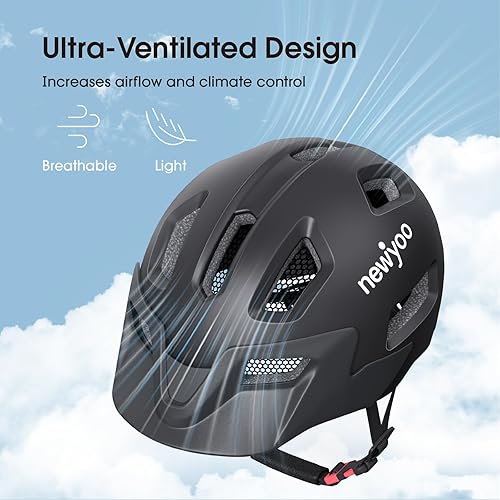 Miniatura 6 de newyoo Triciclo para niños pequeños con casco, bicicleta para niños pequeños, triciclos para niños de 1 a 3 años, casco de bicicleta para niños de 3