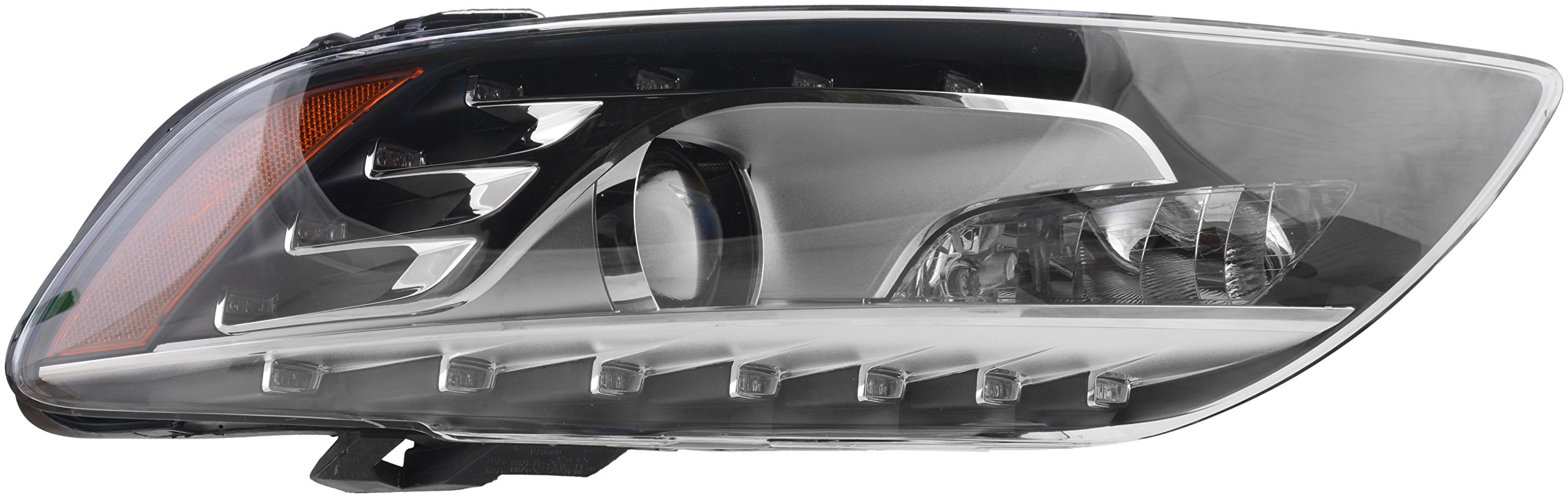 Valeo 044710 Driver Side OE AFS Tri-Xenon Headlight Assembly