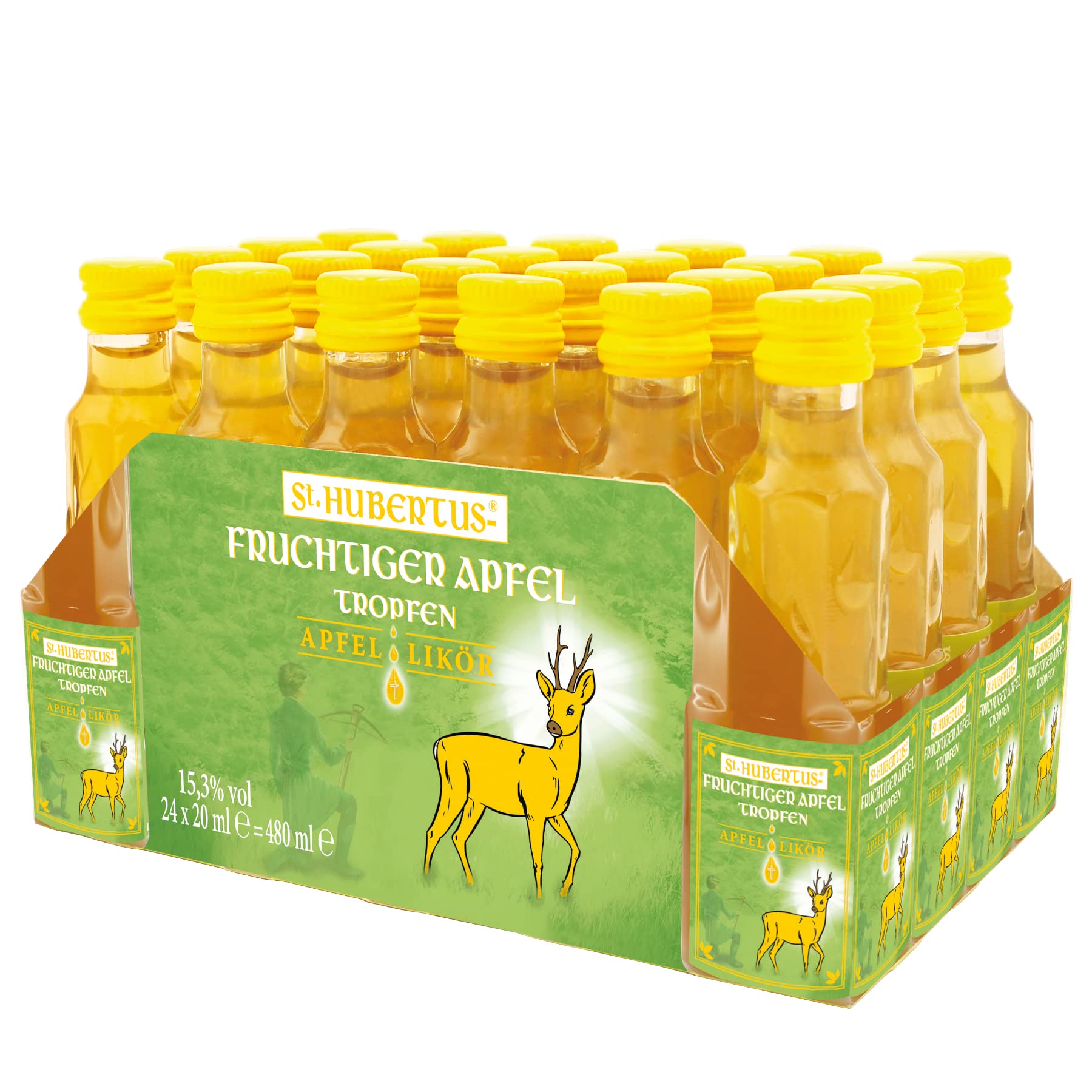St. Hubertus-Tropfen Fruchtiger Apfel (24 x 0.02 l)