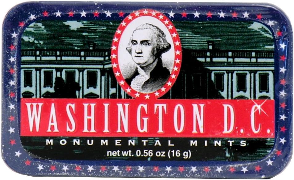 Washington D.C. Mints, Washington D.C. Souvenirs, Washington D.C. Souvenir