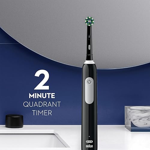 Miniatura 5 de Oral-B Pro 1000 CrossAction Cepillo de dientes eléctrico, blanco y negro, 2