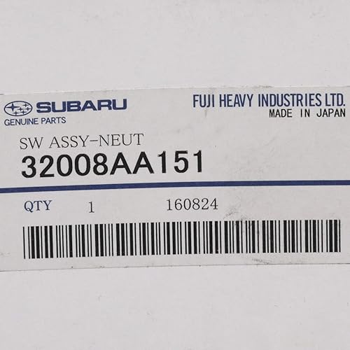 Miniatura 5 de Interruptor de seguridad neutro Subaru 05-14 Impreza WRX Legacy Forester TURBO M/T OEM NUEVO