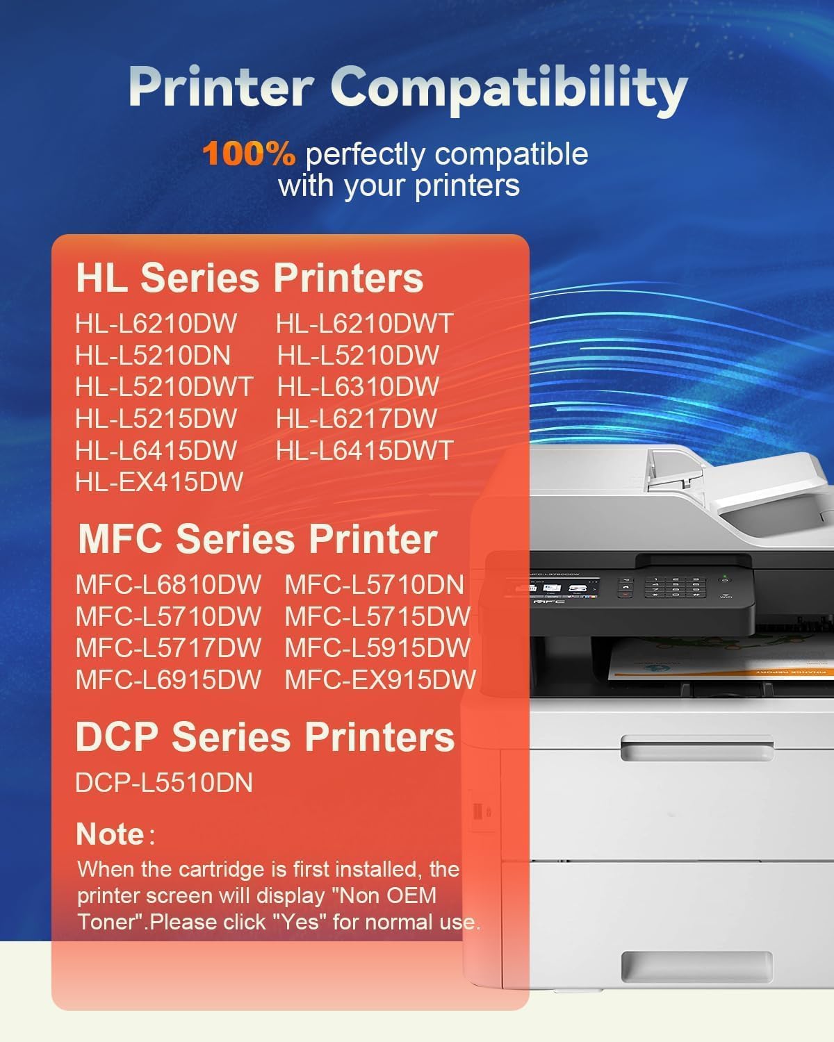 TN920XXL Super High Yield Black Comatible Toner Cartridge Replacement for TN920 TN920XL 920XXL 920XL 920 Work for HL-L6210DW HL-L6210DWT HL-L5210DW HL-L5210DWT MFC-L6810DW - Print up to 11,000 Pages