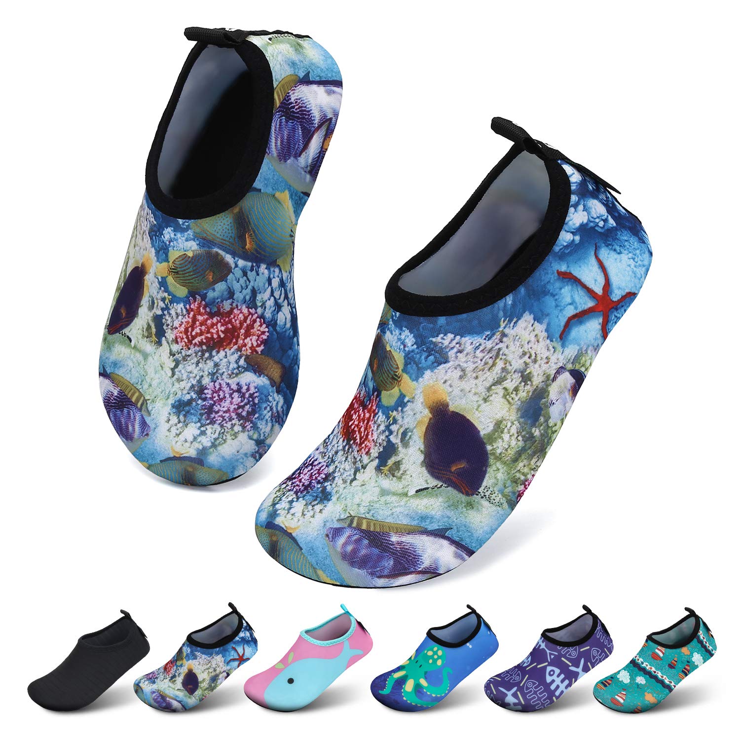 SAGUARO Niño Escarpines Niña Bebe Zapatos de Agua Neopreno Surf, 20-35EU
