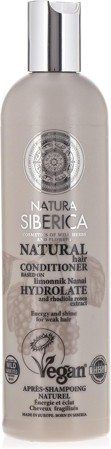 Natura Siberica Natura Siberica Energy and Shine Conditioner for Weak Hair 400 ml, Blau, 400 ml (Pack of 1)
