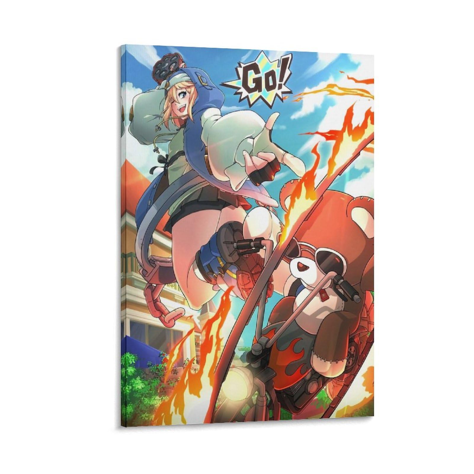 Amazon.co.jp: ギルティギア ストライブ アニメポスター 1 キャンバス