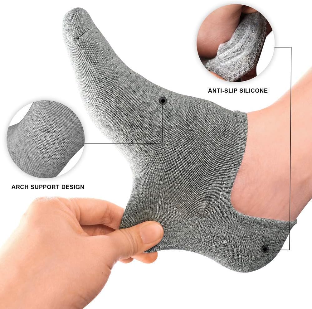 wernies No Show Socks Women Low Socks Non Slip Flat Boat Line 16 Pairs