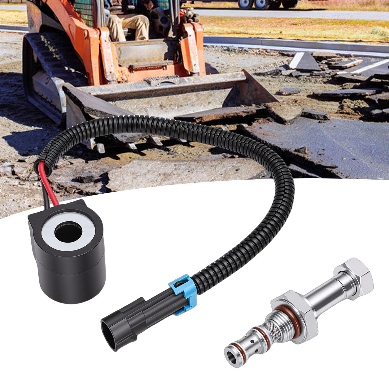 HEEPDD Bobina Elettrovalvola, Materiale SUS, Kit di Sostituzione Durevole per Minipale 6667687, Compatibile con Diversi Modelli di Attrezzi da Giardinaggio