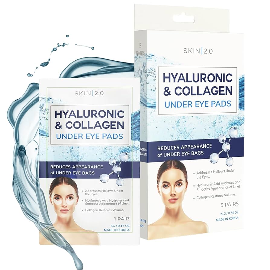 Amazon.com : Skin 2.0 Hyaluronic Acid and Collagen Under Eye