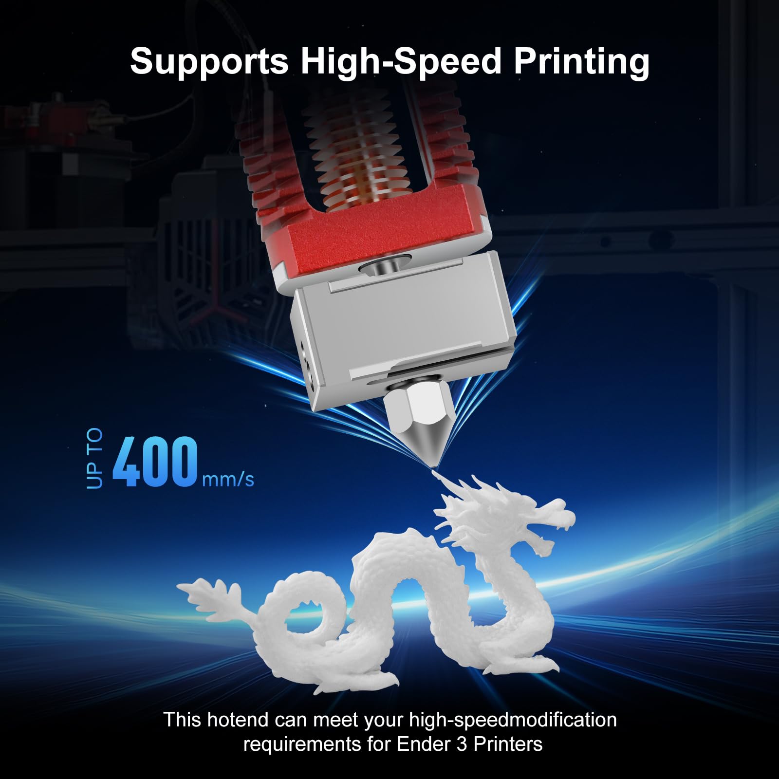Hotend Upgrade Xirbbo 300°C Alta Temperatura Y Flujo Para Ender 3 V2/Pro/Max - Kit Compatible Creality Impresora 3D