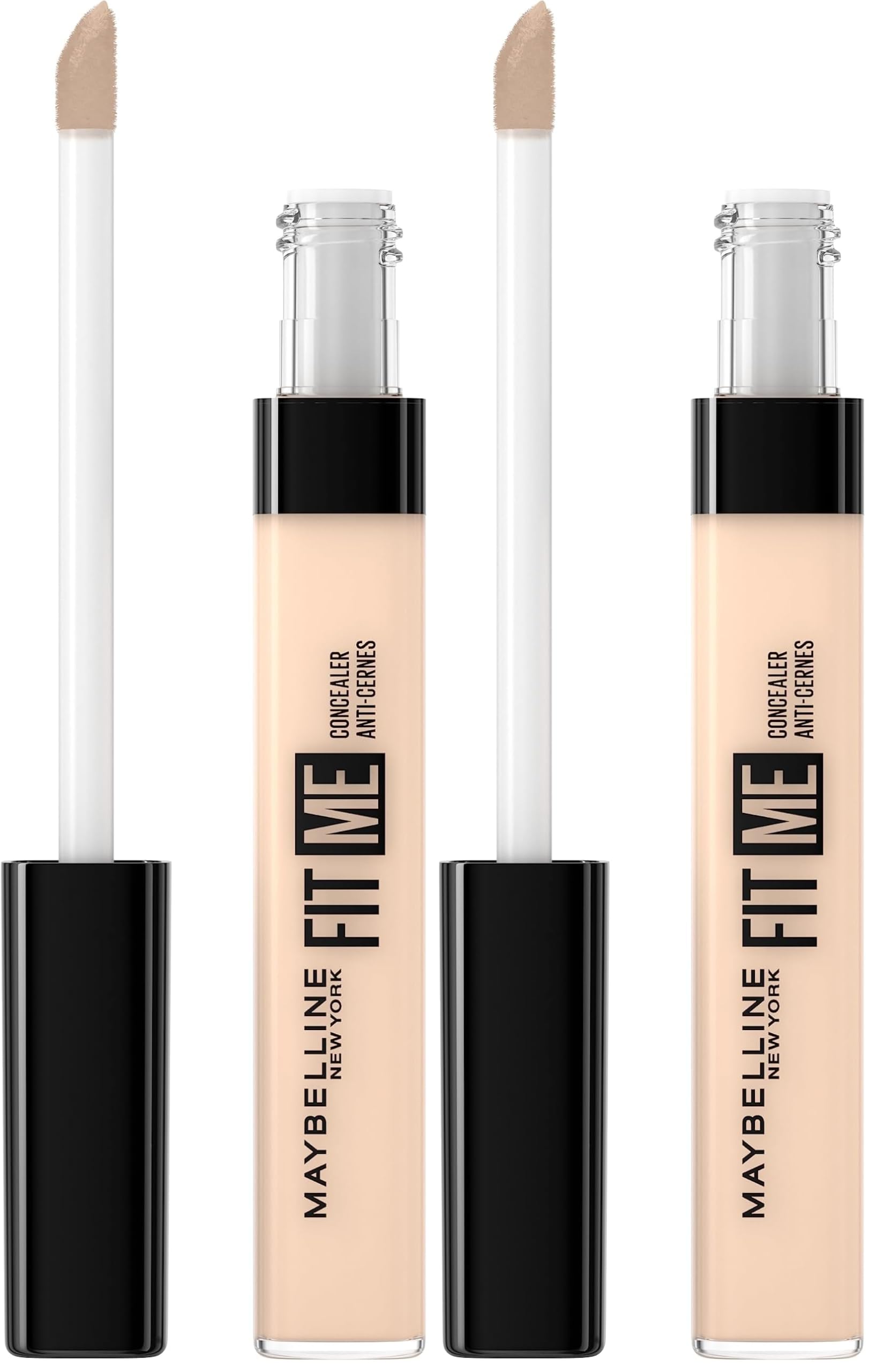 MAYBELLINE New York Fit Me, Fluído corrector, Acabado Mate, Sin poros abiertos, Para todo tipo de piel, Tono 15 Clair, 50 g (Paquete de 1) — view 13