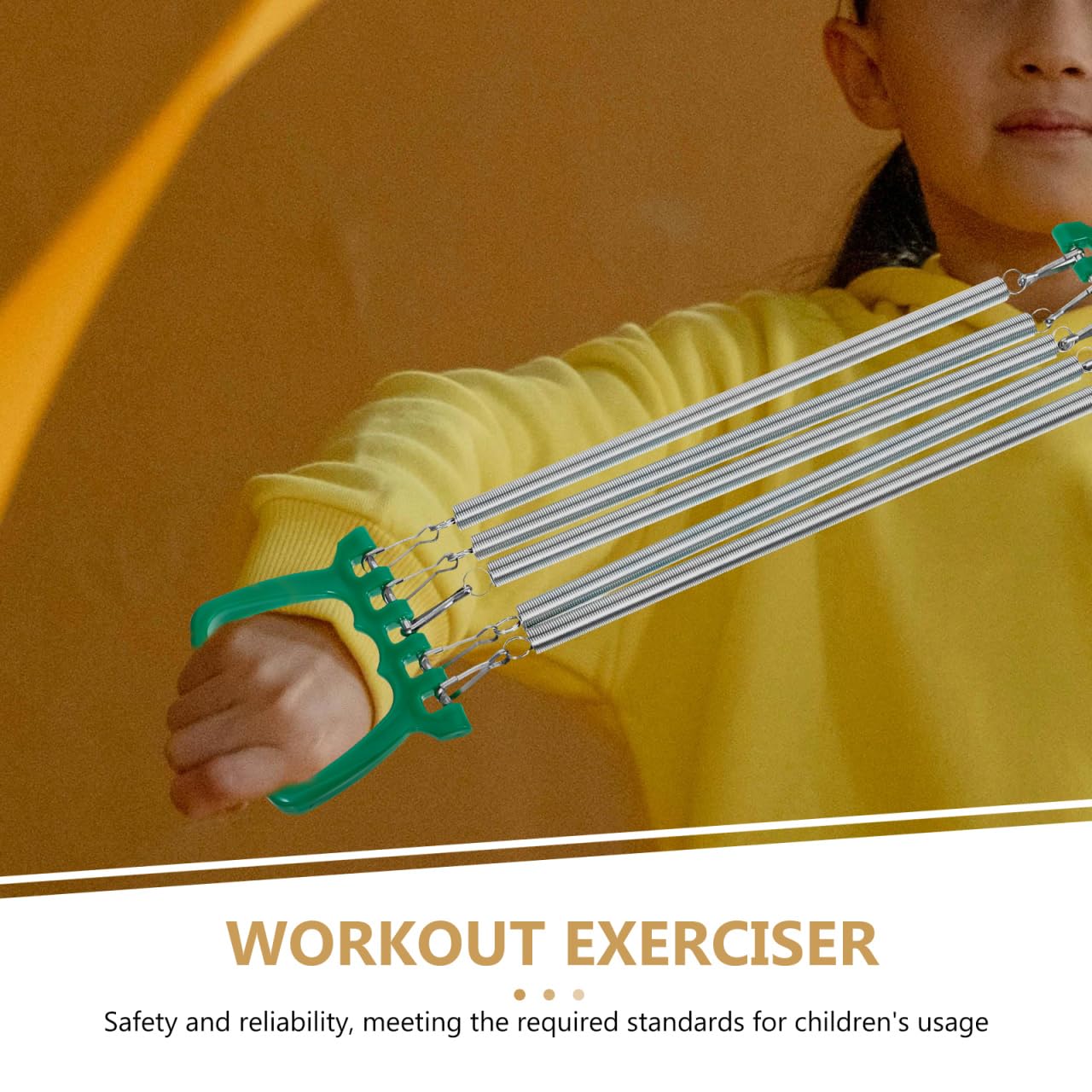 UPKOCH Espansore per petto con molla in acciaio elastico, attrezzo versatile per l'allenamento della forza e sport indoor, leggero e portatile, impugnatura ergonomica per una facile applicazione e