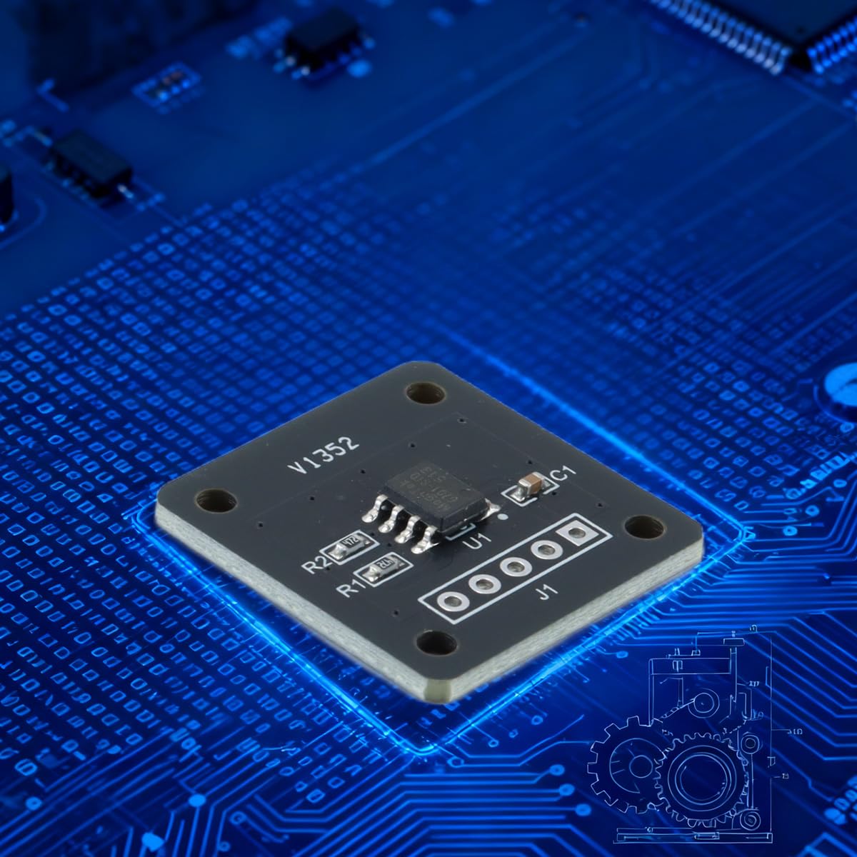 Lot de 3 modules de capteur d'encodeur magnétique MT6701, mesure d'angle absolu 14 bits, technologie à effet Hall différentiel