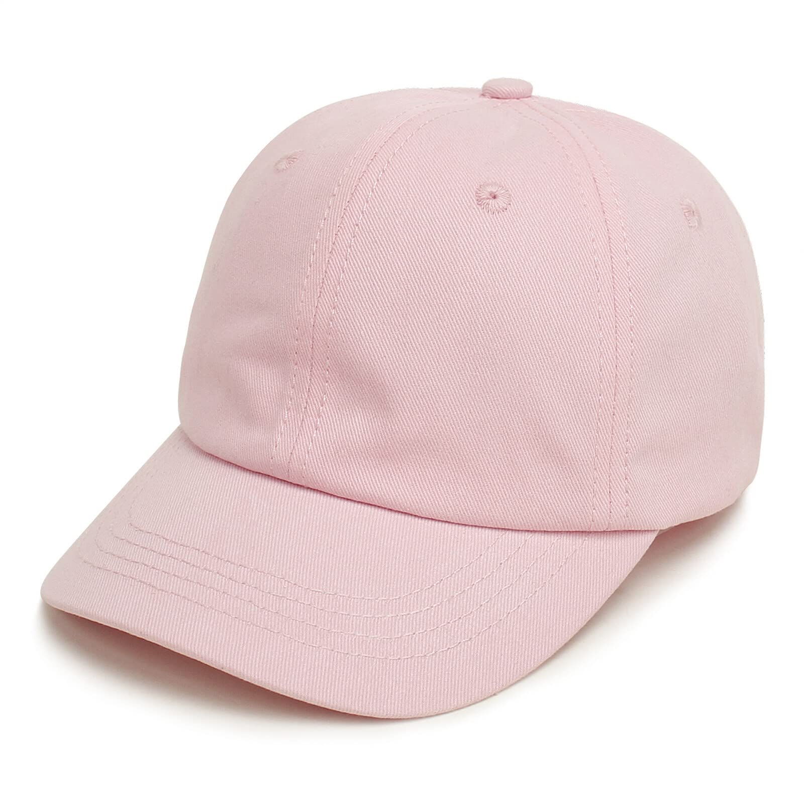 Uposao Gorra de béisbol para niños sombrero de sol ajustable de algodón Snapback Gorra verano protección solar sombrero de béisbol ligero para niños niñas 2-5 años
