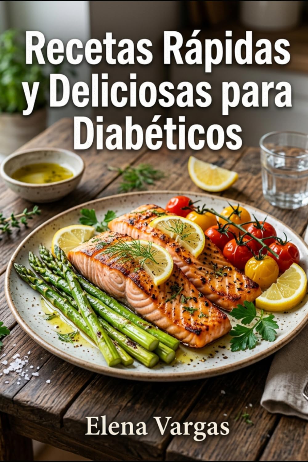 Recetas Rápidas y Deliciosas para Diabéticos: Comida Real en 30 Minutos para Controlar tu Glucosa (Incluye Plan de 21 Días)