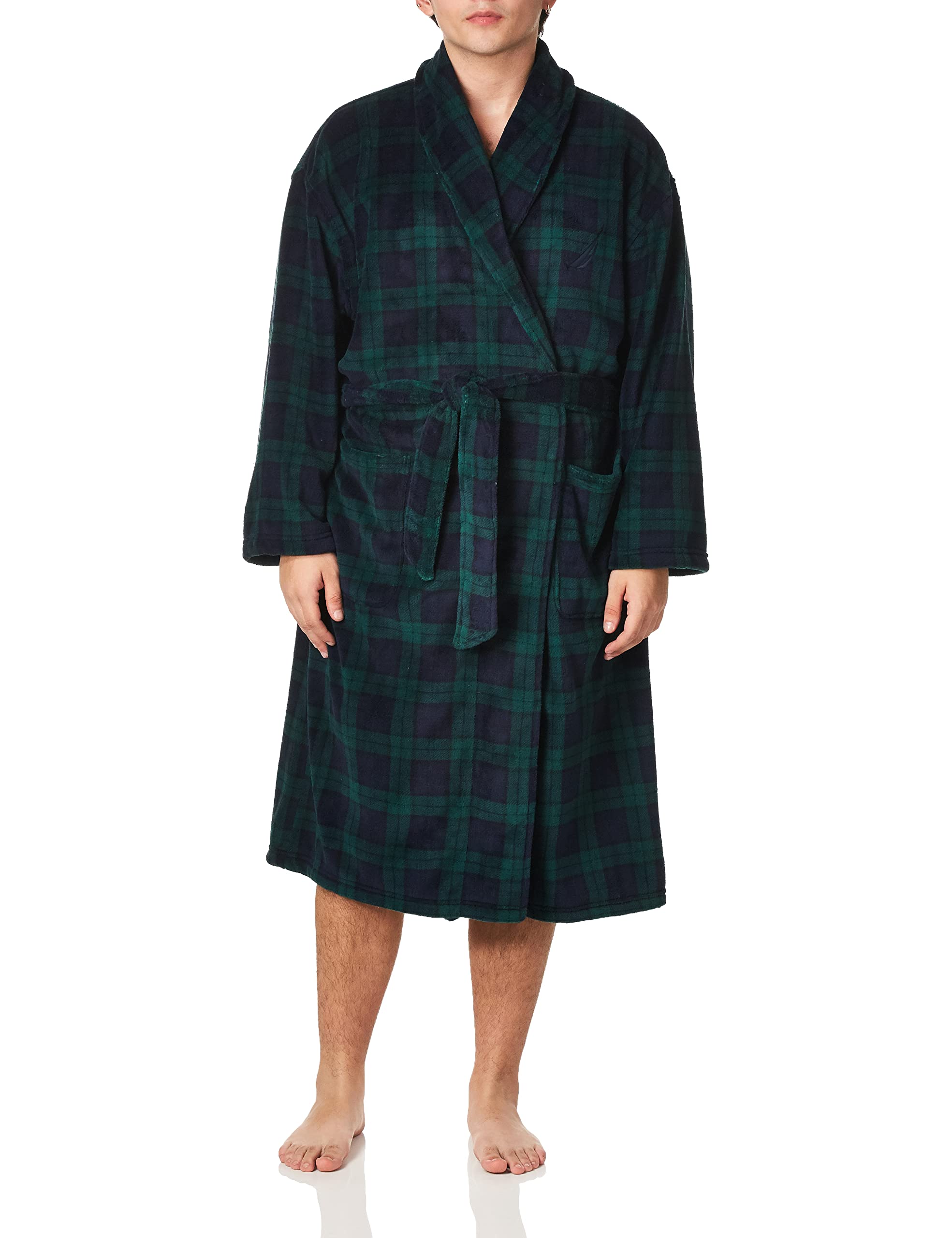 nautica Men's Shawl Collar Plush Robe-picture-27