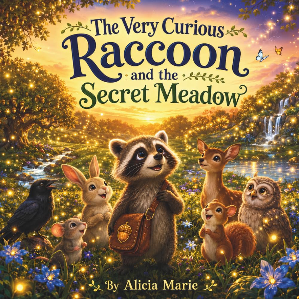 The Very Curious Raccoon and the Secret Meadow