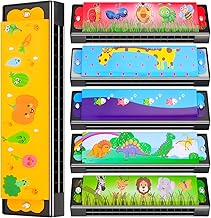 6 Styles Harmonica for Kids Lightweight Harmonicas with Double Row of 16 Holes Kids Harmonica Christmas Party Favors for Adult Beginners Musical Instrument Toy