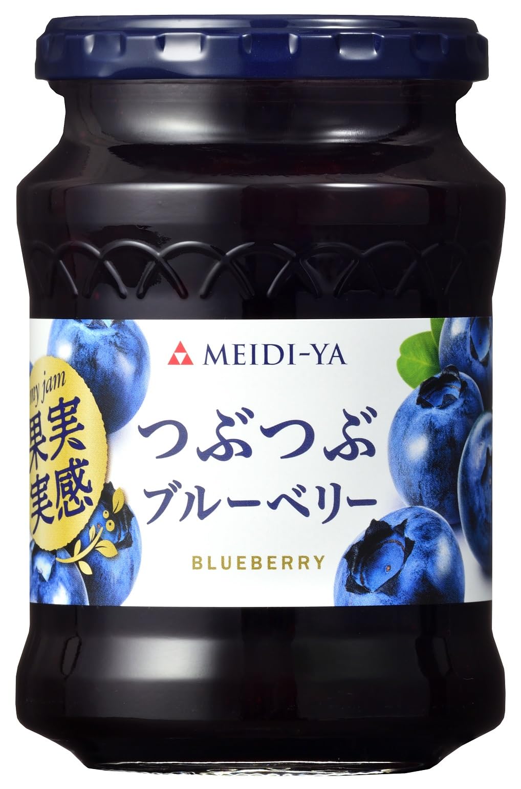 明治屋 果実実感 つぶつぶブルーベリージャム 320g