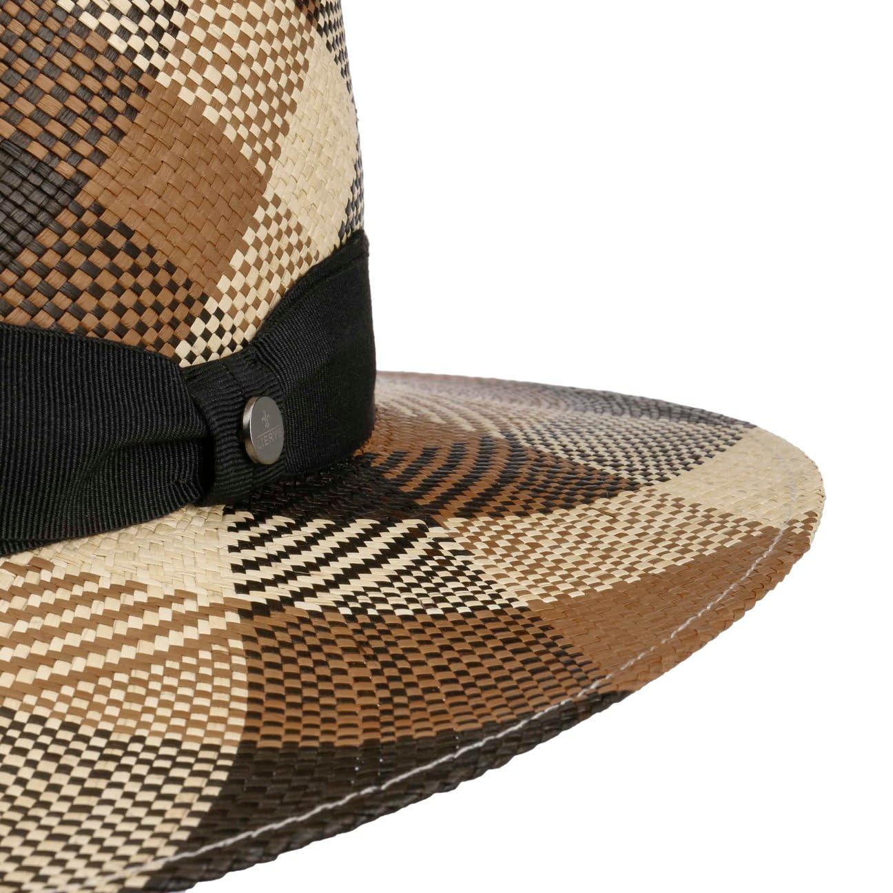 SOMBREROSHOP Big Brim Sombrero Fedora de Paja de Panama ala Ancha Hombre Primavera Verano
