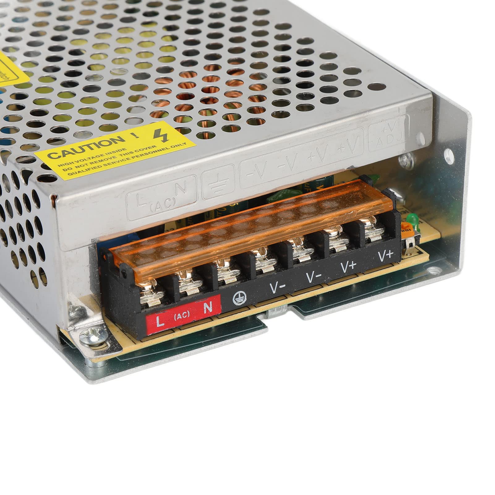 Ejoyous Alimentatore CC Trasformatore di Alimentazione in Lega di Alluminio da 110 V 220 V a 12 24 150 W con Protezione da Sovraccarico da Cortocircuito per Strisce LED Radio Computer Uso Interno