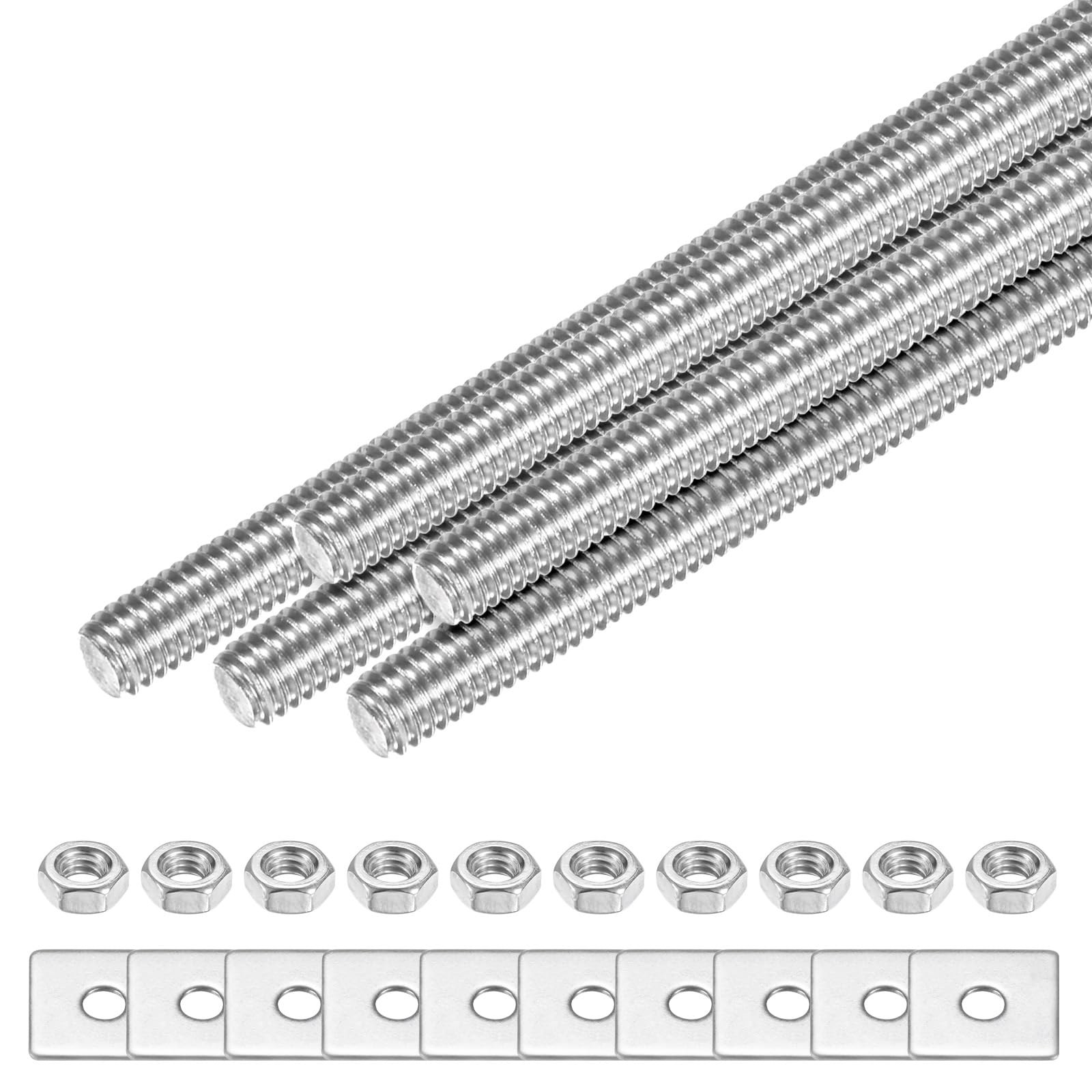 M METERXITY 5-Set Fully Threaded Rod