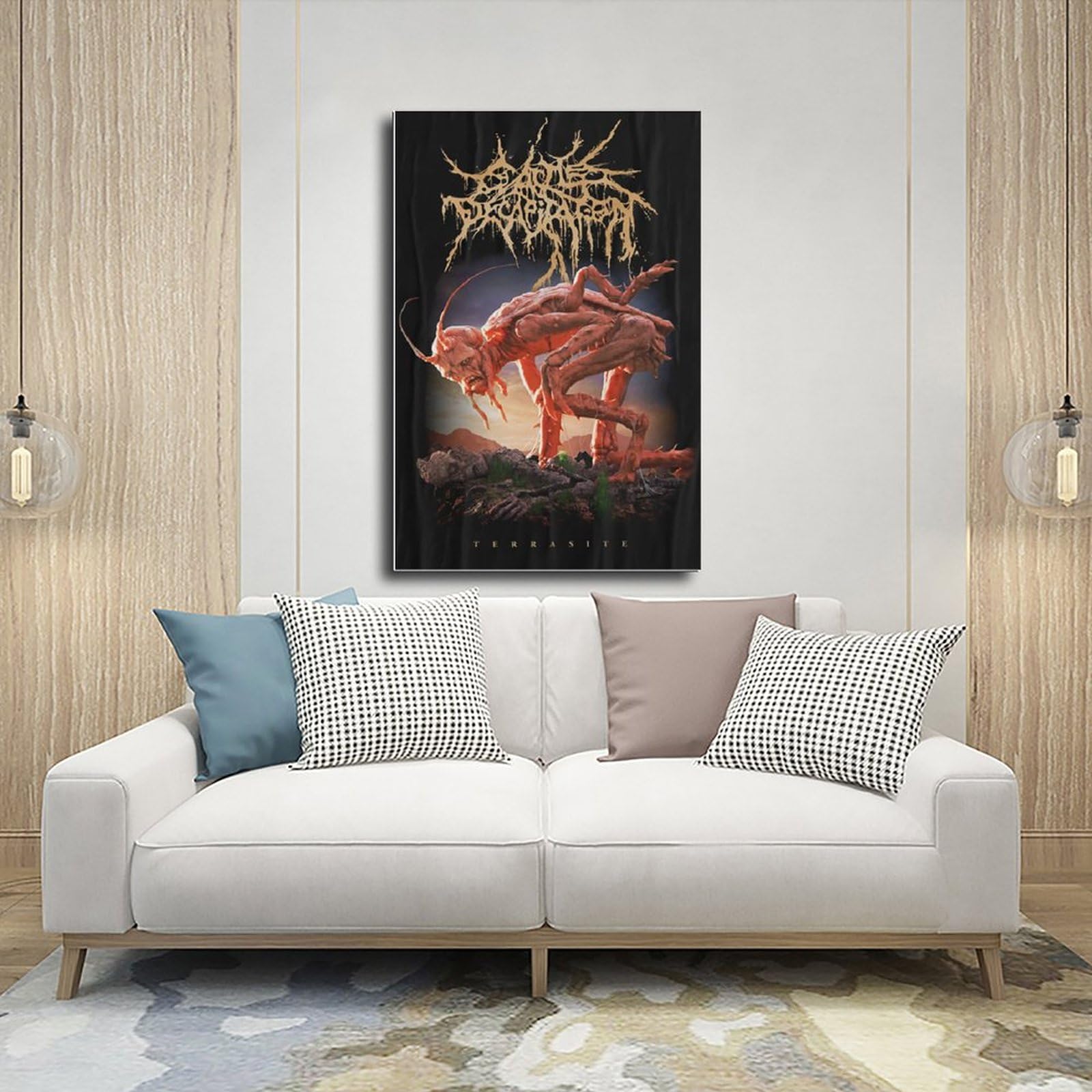 Cattle Decapitation - Terrasite 2023 Album Cover Art Poster Canvas