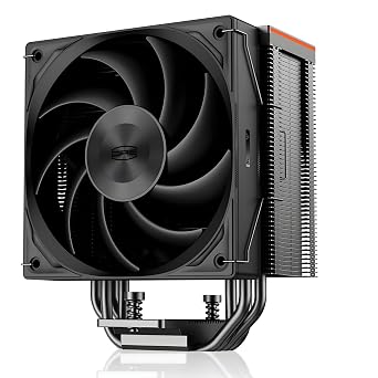 PCCOOLER CPS RZ400 CPU Cooler 240W CPU Air Cooler CPU Fan 4 HeatPipe CPU Cooling System PWM 2200RPM Fans, Air Cooler for Intel LGA 115X/1700,AM4/AM5 WH