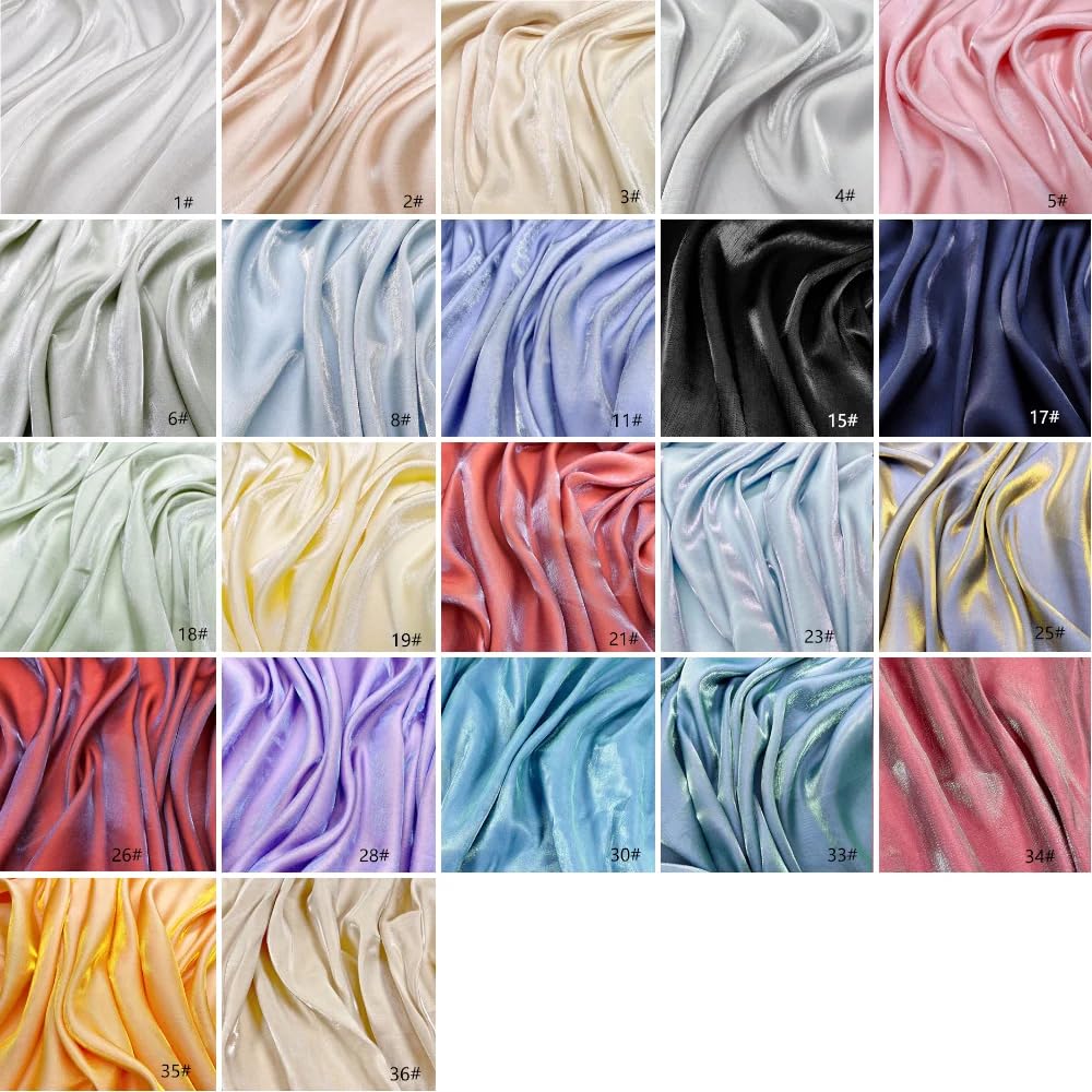 Woven Sateen Fabric Rayon/Polyester(26,150cm x 3M)