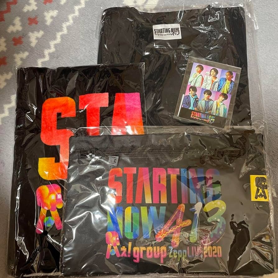 新品】Aぇ!group ライブグッズロンT、タオル、ステッカー