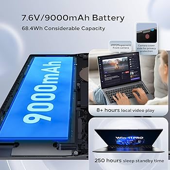 Amazon.com: OTVOC Laptop Computer 16 inch, Win 11 Pro, 12th