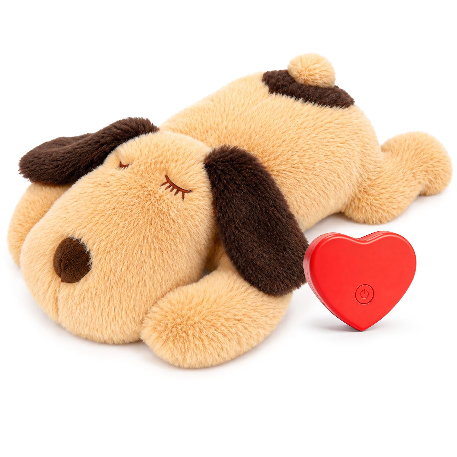Newthinking Heartbeat Dog Toy for Puppy, Puppy Heartbeat Comforter Dog Toy
