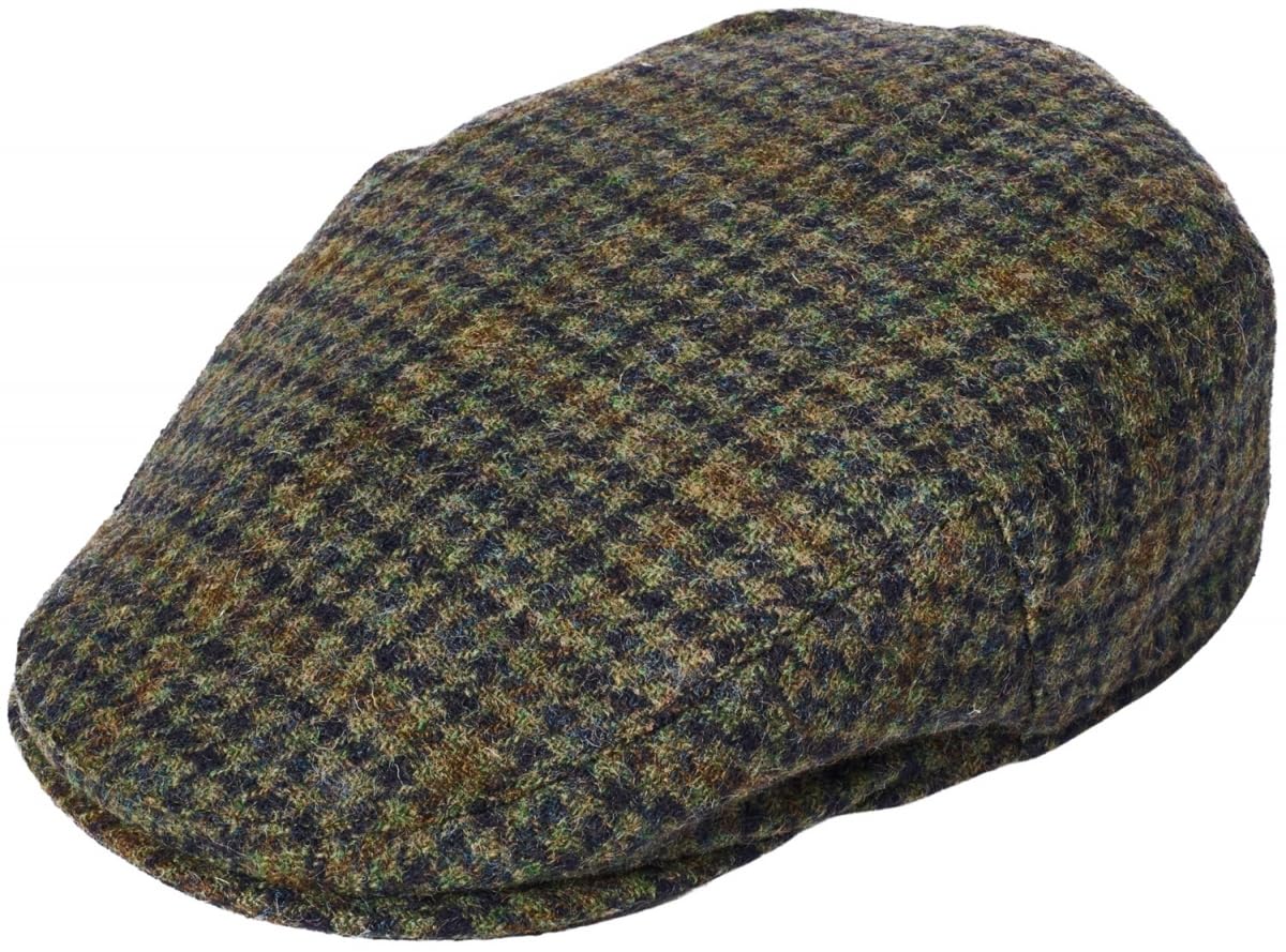 Failsworth Mens County Wool Flat Cap - Fern, Large (59cm)