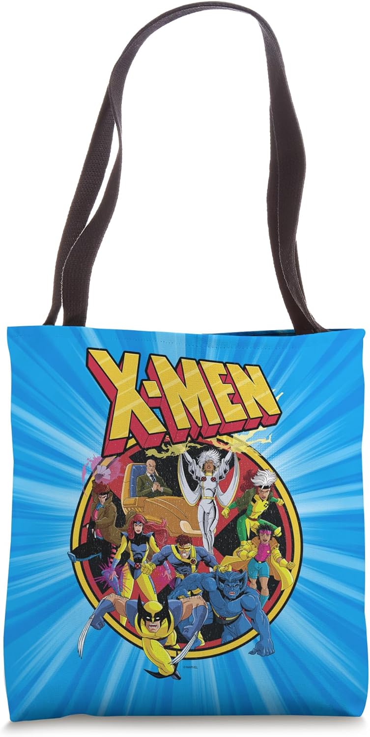 Marvel X-Men Retro 90s Tote Bag