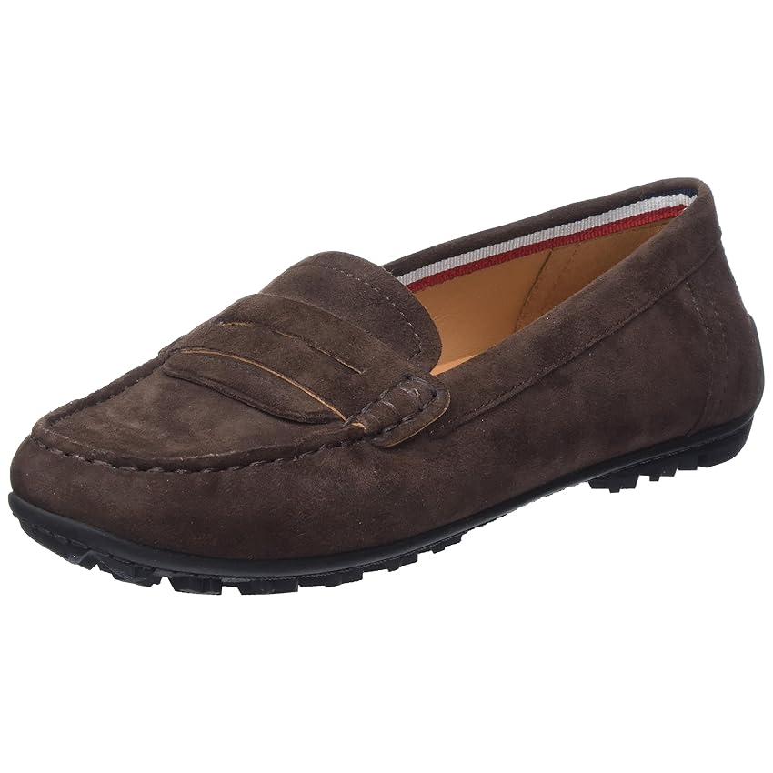 Geox D Kosmopolis + Grip, Moccasin Donna, Caff, 37.5 EU