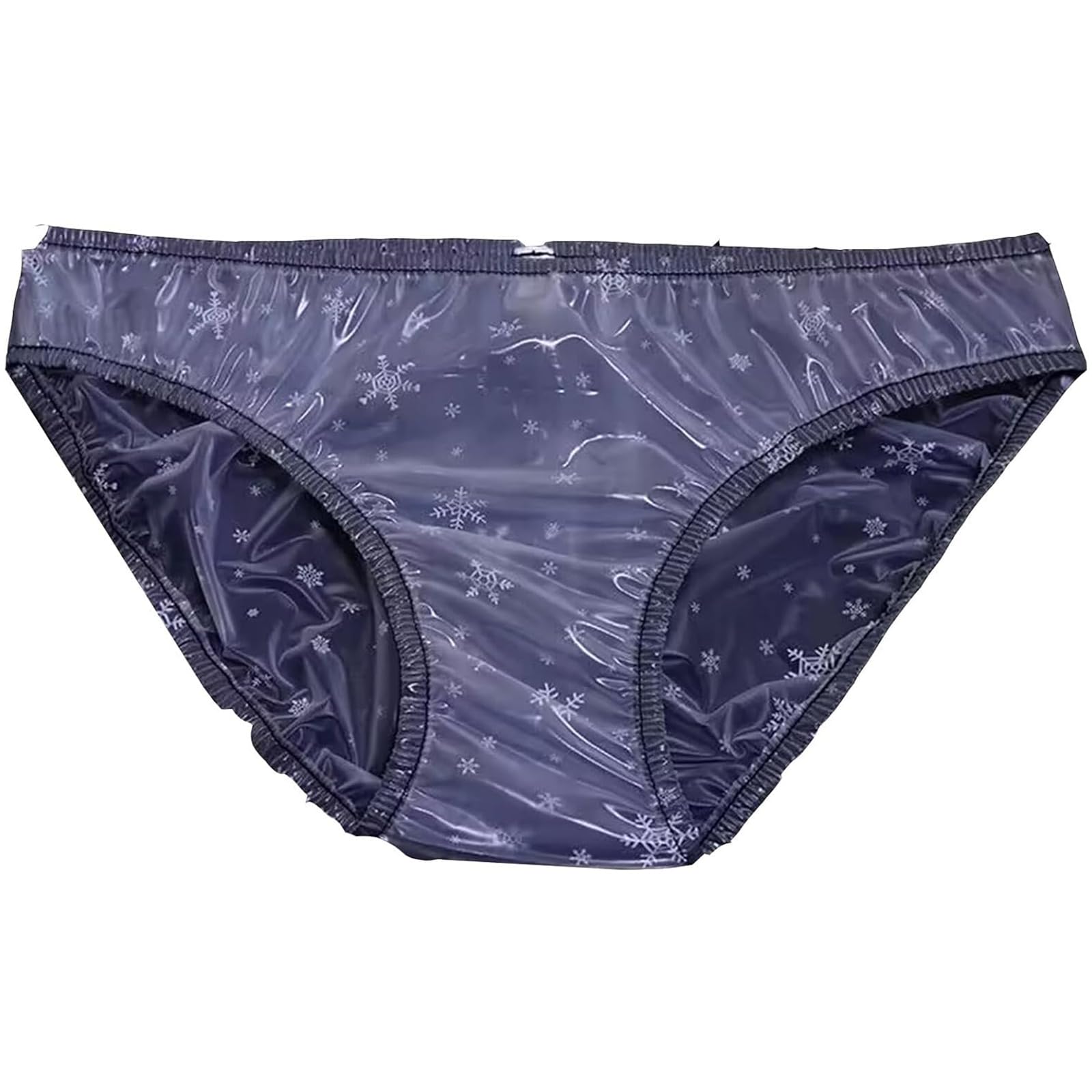 Adult Plastic Triangle Pants/Translucent PVC Waterproof Underwear/Reusable/Low Waist Comfortable Wide Stretch/Plastic Diaper/Unisex Adult Incontinence